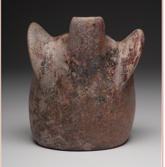 Colima Pottery Head Vessel, Ca. 100 B.C. - 250 A.D.