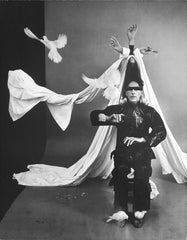 Cocteau, Jean; Surrealist Photo by Philippe Halsman, 1949