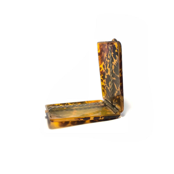 Blond Tortoiseshell Cigarette/Card Case, Early 20th Century