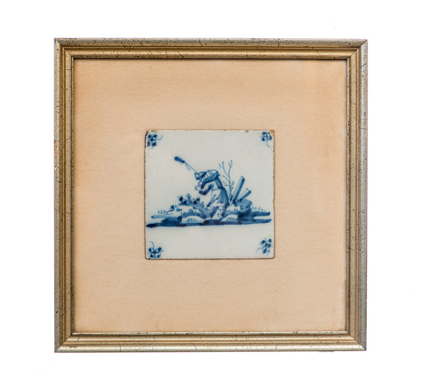 Delft Tiles, Framed (set of 3)