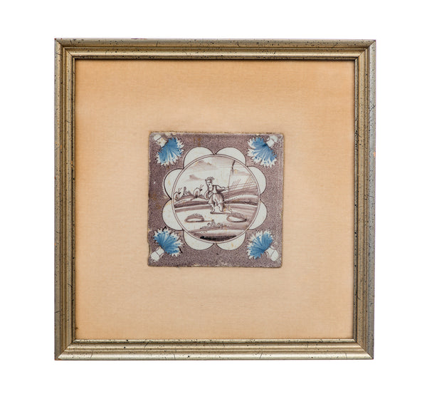 Delft Tiles, Framed (set of 3)