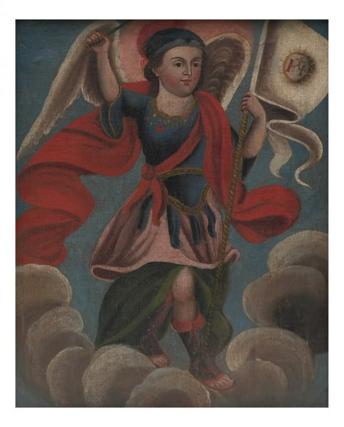 Anonymous (Mexican) 19th Century, "San Miguel"