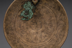 Tibetan Brass Mirror