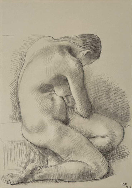 Zuniga, Francisco; "Desnudo Sentado" 1977