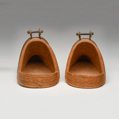 Spanish Colonial Wooden Stirrups (two pieces)