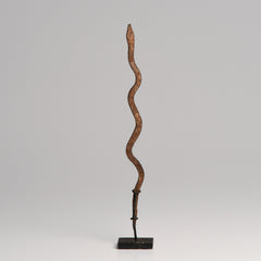 African Art, Lobi Forged Iron Snake