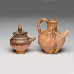 Antiquities, Cypriot & Campanian Pottery Baby Feeders (two pieces)