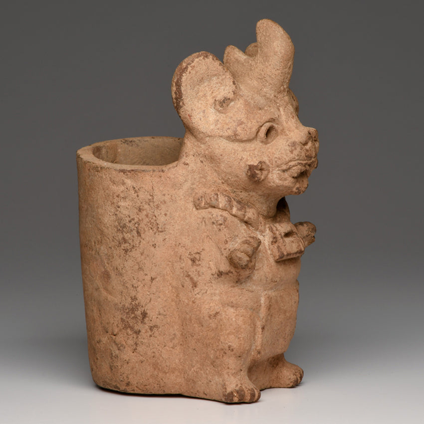 Pre-Columbian Zapotec Murcielago Urn, Mexico - West Coast and Classic Period Cultures