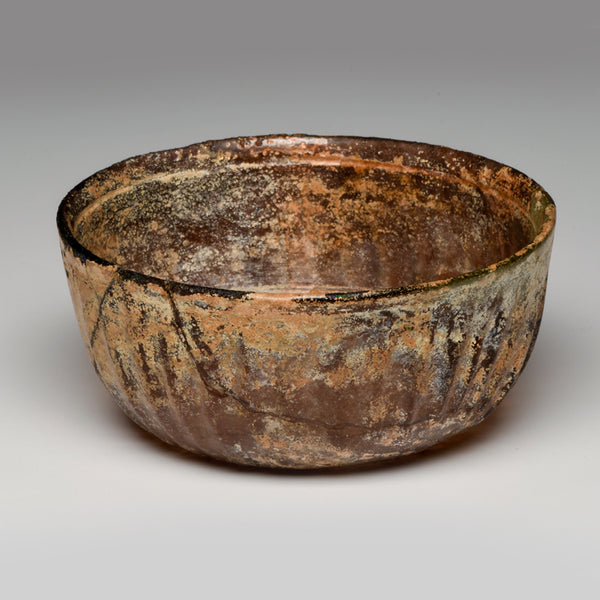 Antiquity, Aubergine Molded Ribbed Bowl