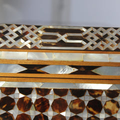 Vintage Lebanese Mother of Pearl Chest