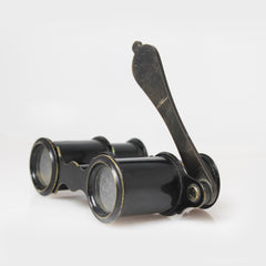 Vintage Binoculars Opera Glasses, Horn Handle