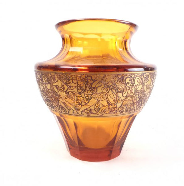 Moser Glass Vase