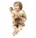 Carved and Painted Cherub, 19th Century, Italy