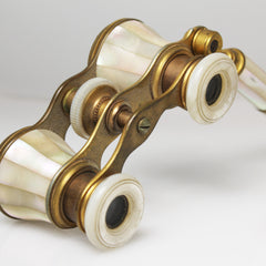 Mother of Pearl and Bronze Theater Binoculars