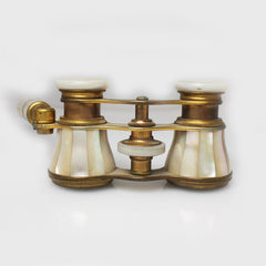 Mother of Pearl and Bronze Theater Binoculars