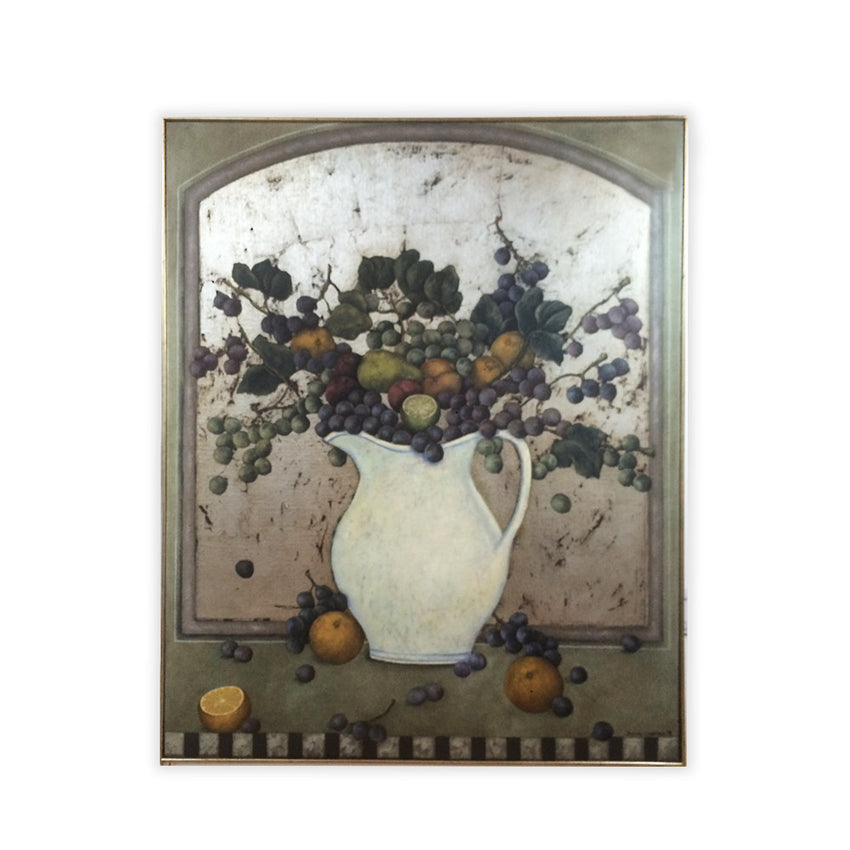 Ordoñez, Sylvia (1956); "Jarra Blanca con Frutas",  1998