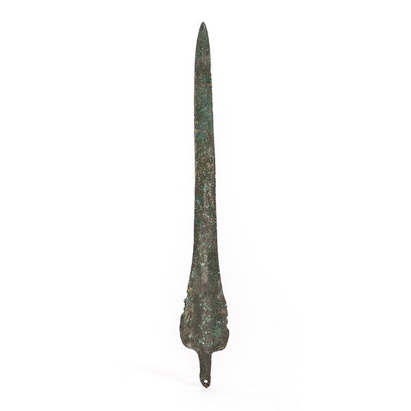 Bronze Spear Heads Ancient Persia (lot of 2)