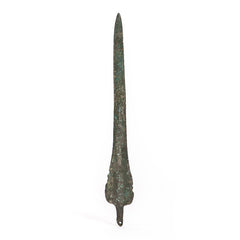 Bronze Spear Heads Ancient Persia (lot of 2)