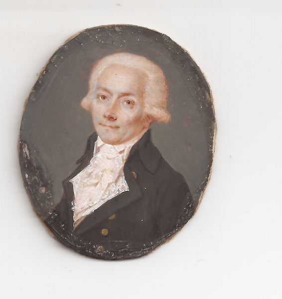 Miniature Portrait, French School, circa 1780